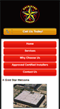 Mobile Screenshot of goldstarroofingla.com